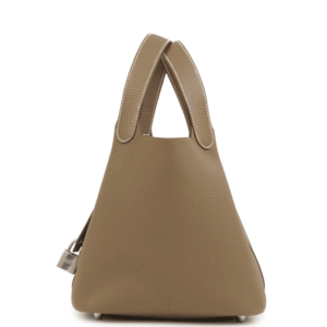 Hermès Picotin Lock 18 Etoupe Clemence Palladium Hardware