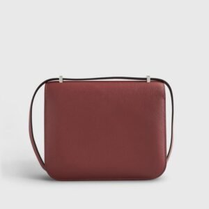 Hermès Constance 18 Epsom Rouge H Palladium Hardware