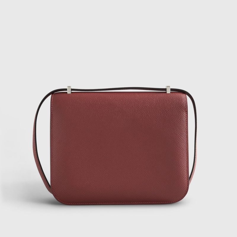 Hermès Constance 18 Epsom Rouge H Palladium Hardware