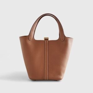 Hermès Picotin 18 Clemence Gold Gold Hardware