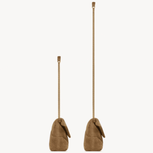 Saint Laurent Toy PUFFER in suede