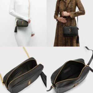 Saint Laurent Lou Camera Bag In Matelasse Leather