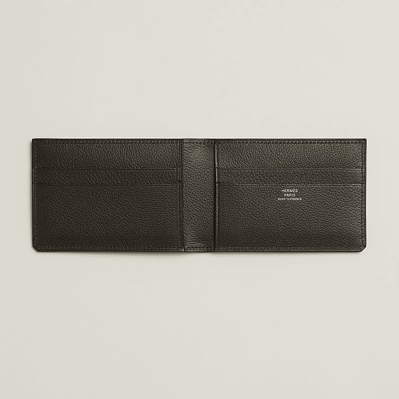 Hermès H Sellier colorfil card holder