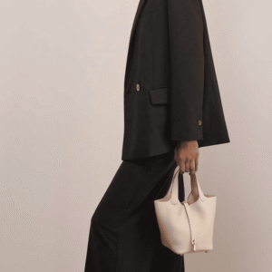 Hermès Picotin 18 Taurillon Clémence Craie