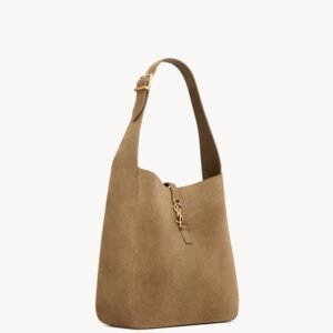 Saint Laurent LE 5 À 7 supple LARGE in suede