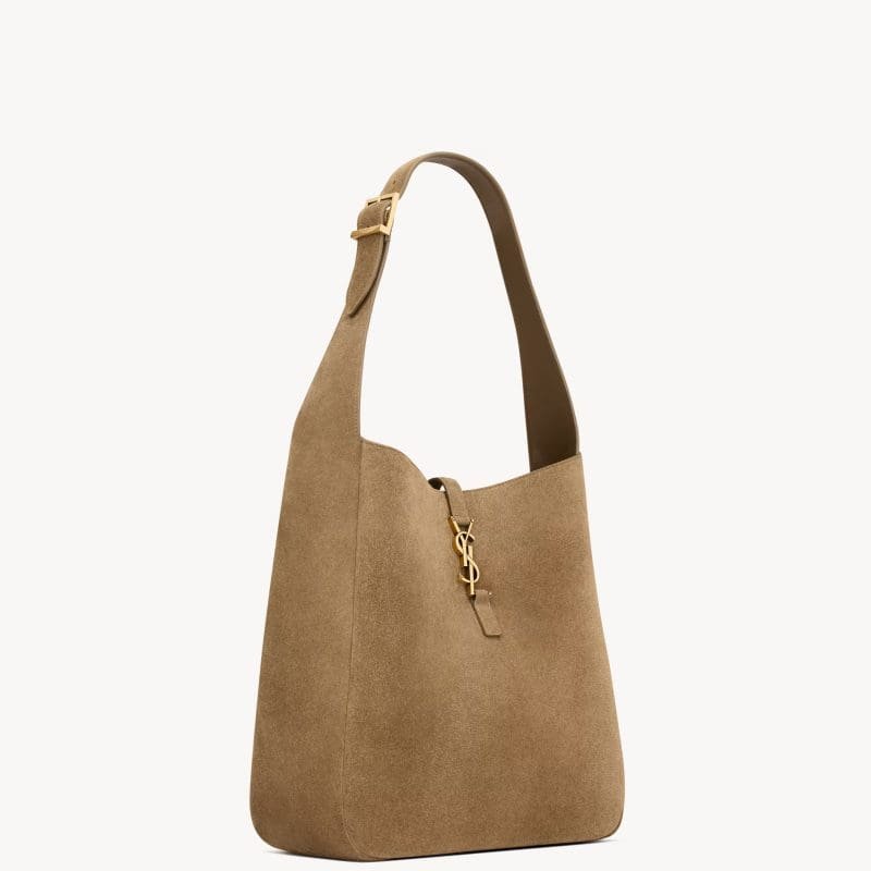 Saint Laurent LE 5 À 7 supple LARGE in suede