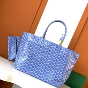 Goyard PM Saint Louis Tote Coated Canvas