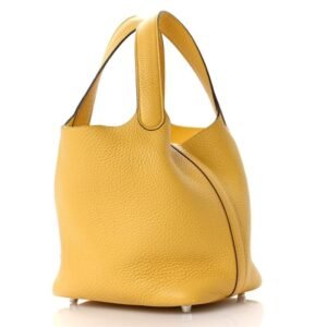 Hermès Picotin Lock 18 Sun Clemence Palladium Hardware