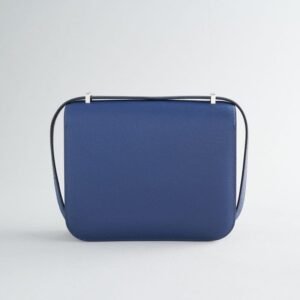 Hermès Constance 18 Epsom Blue Navy Palladium Hardware
