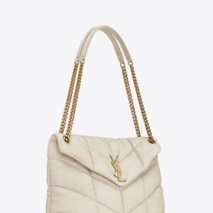 Saint Laurent PUFFER MEDIUM BAG IN QUILTED NAPPA LEATHER