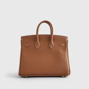 Hermès Birkin 25 Togo Gold Retourne Gold Hardware