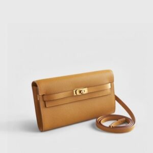 Hermès Kelly To Go Epsom Sesame Gold Hardware