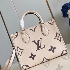 Louis Vuitton White Empreinte Onthego PM M45654