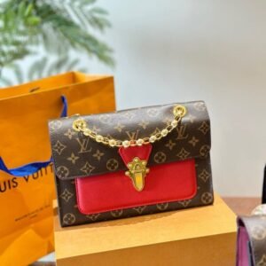 Louis Vuitton Victoire Handbag Monogram Canvas and Leather