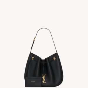Saint Laurent PARIS VII small hobo in grained leather