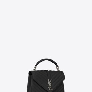 Saint Laurent College Medium In Matelasse Leather