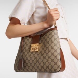 Gucci Padlock Medium GG Canvas shoulder bag