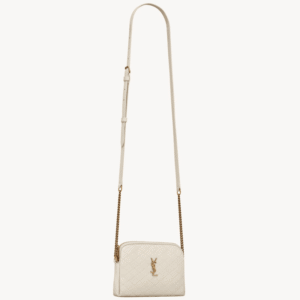 Saint Laurent GABY ZIPPERED POUCH IN LAMBSKIN
