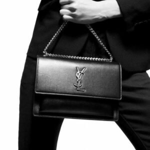Saint Laurent Sunset Medium In Smooth Leather
