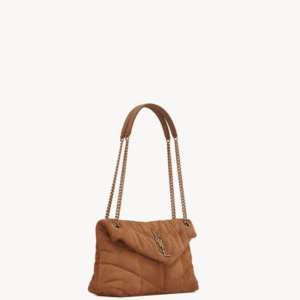 Saint Laurent PUFFER SMALL in suede