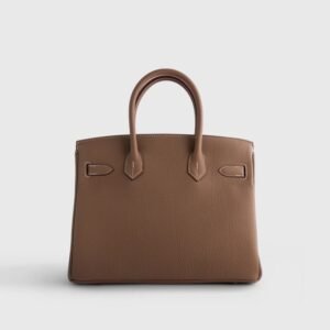 Hermès Birkin 30 Togo Etoupe Retourne Gold Hardware