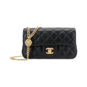 CHANEL 23S mini black AS4041