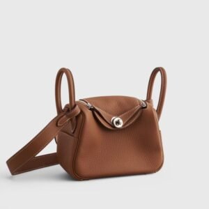 Hermès Lindy 20 Clemence Gold Palladium Hardware